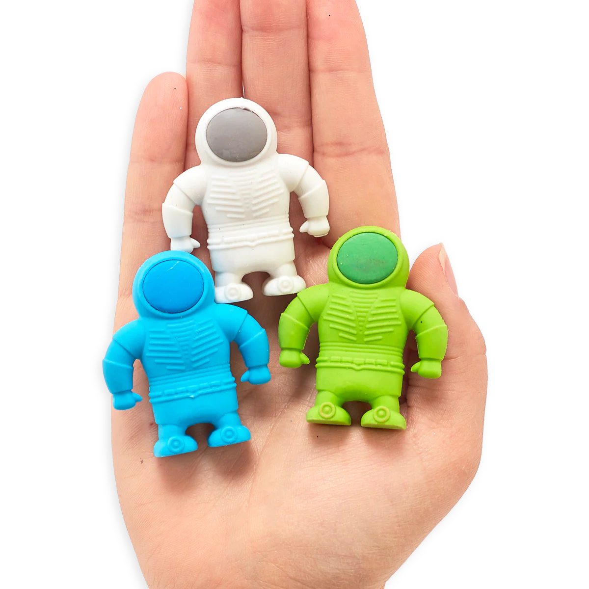 Astronaut Erasers - Set of 3