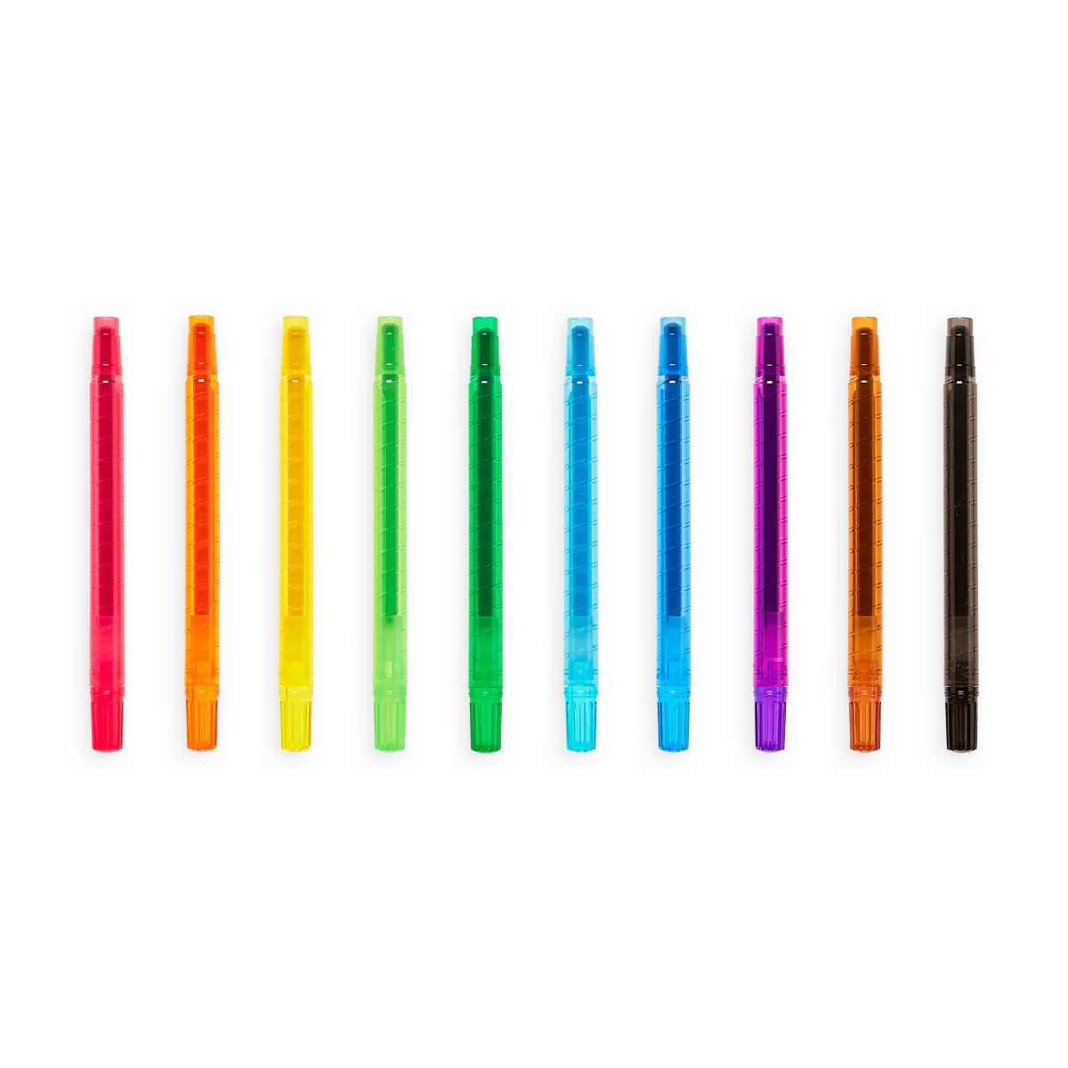 Yummy Yummy Scented Twist Up Crayons - Set of 10