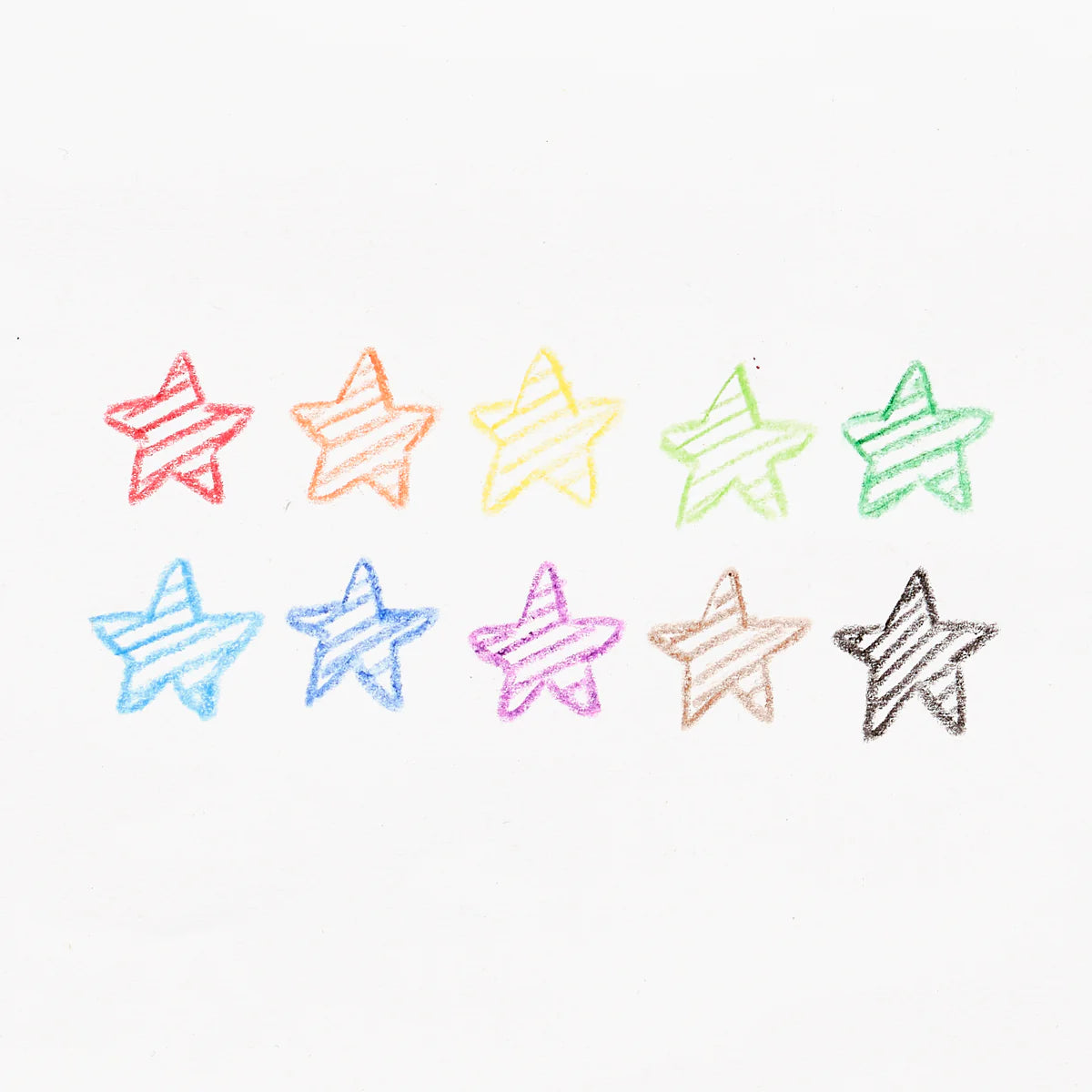 Yummy Yummy Scented Twist Up Crayons - Set of 10