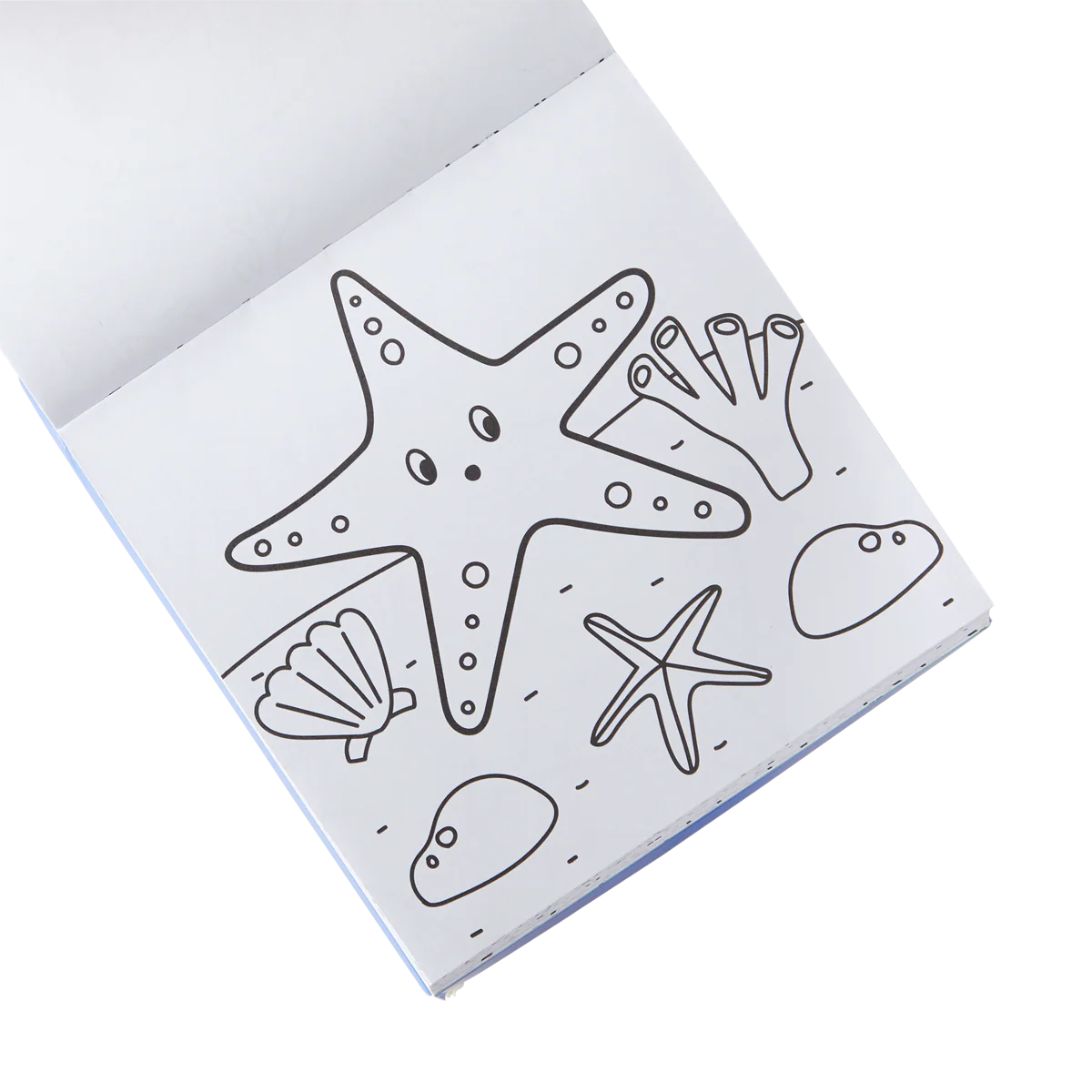 Carry Along! Coloring Book and Crayon Set - Sea Life - Set of 9 Crayons