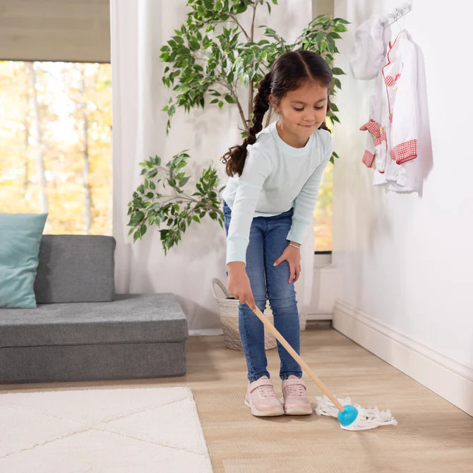 Dust! Sweep! Mop! Cleaning Play Set