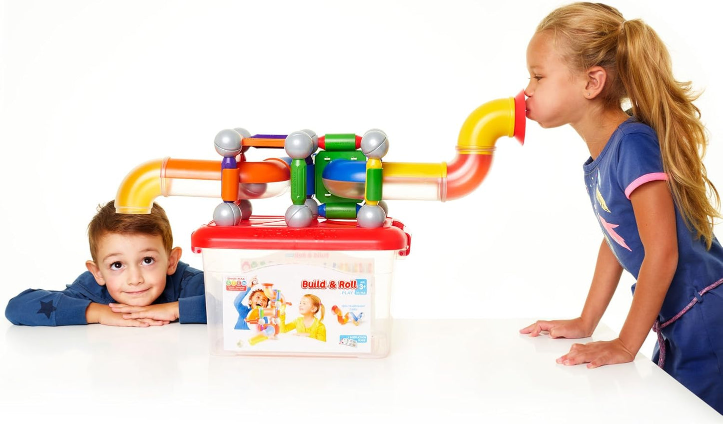 SmartMax magnetic discovery- Build & Roll (44 PCS)
