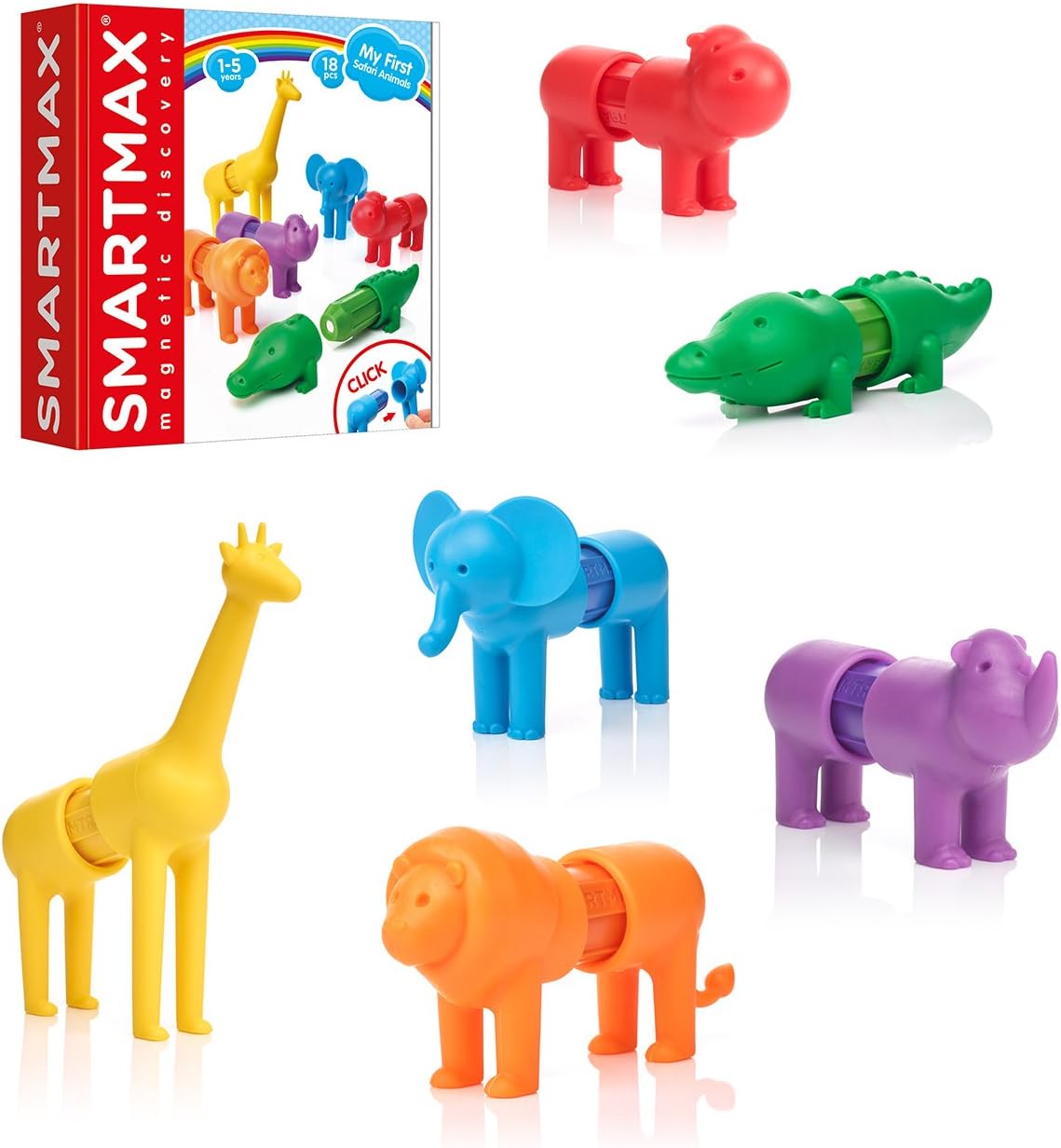 SmartMax Magnetic Discovery-My First Safari Animals