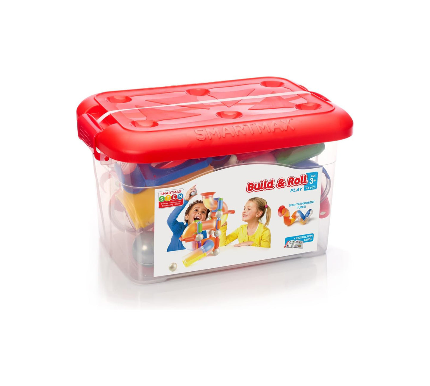 SmartMax magnetic discovery- Build & Roll (44 PCS)