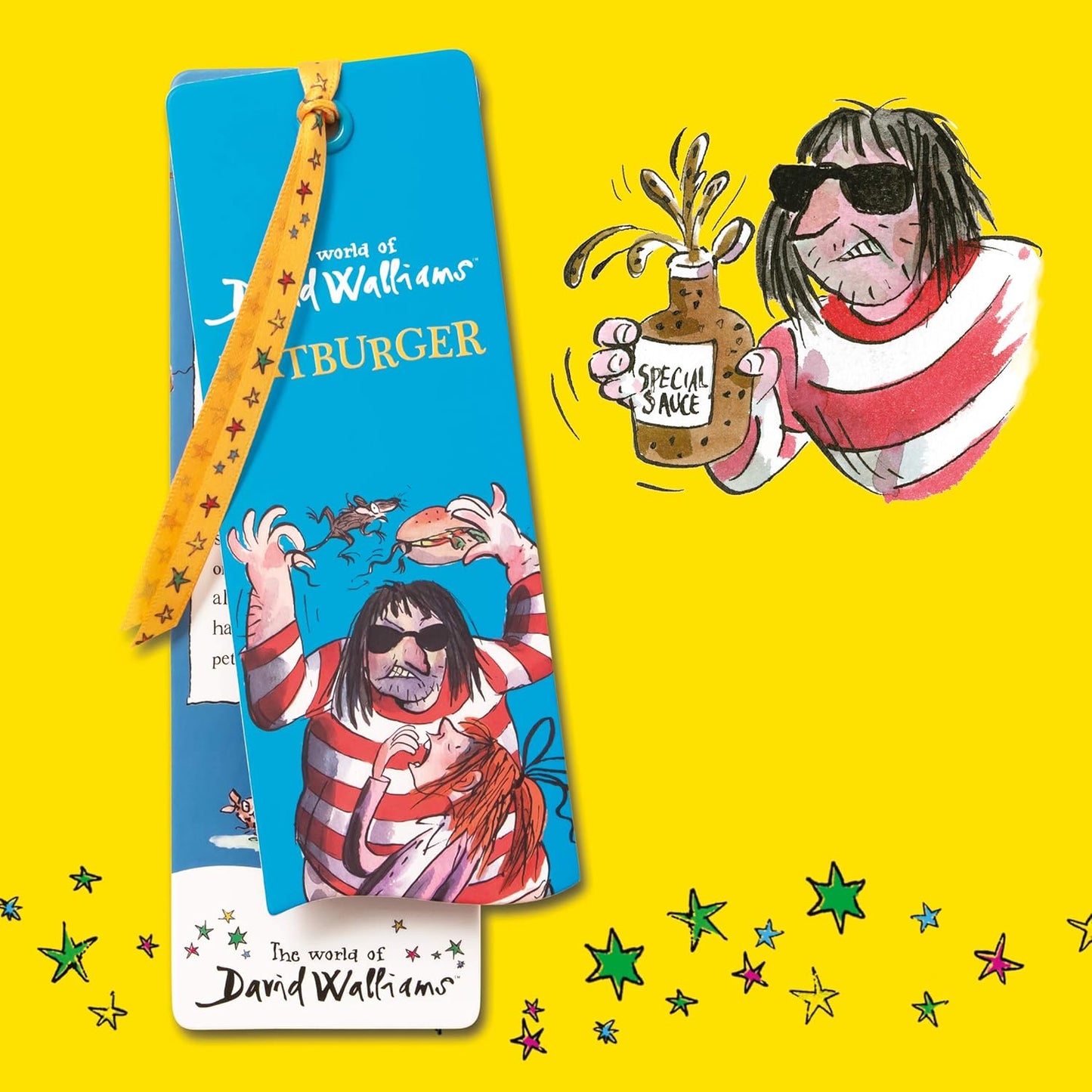David Walliams Bookmarks - Ratburger