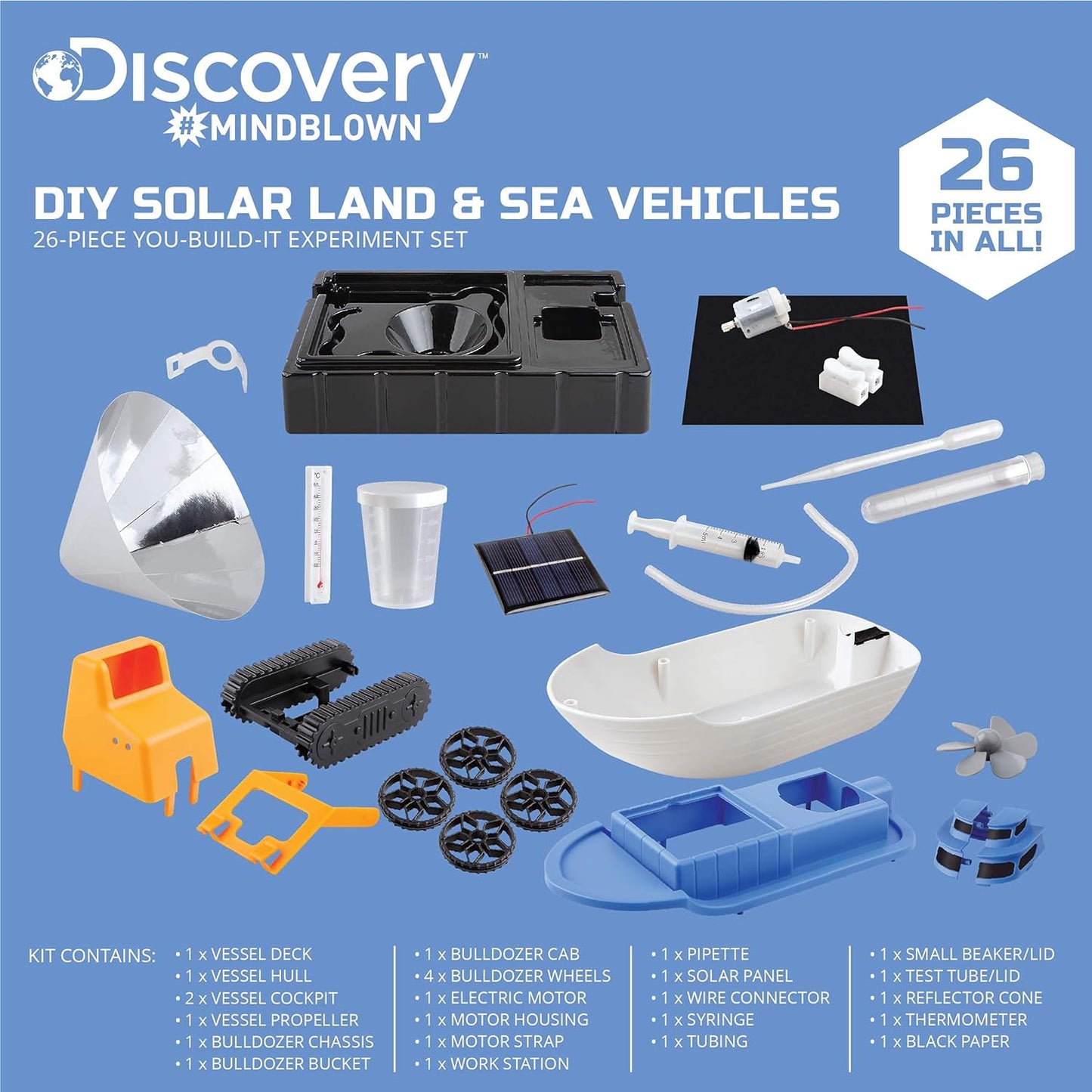 Discovery #MINDBLOWN Solar Land and Sea Vehicles