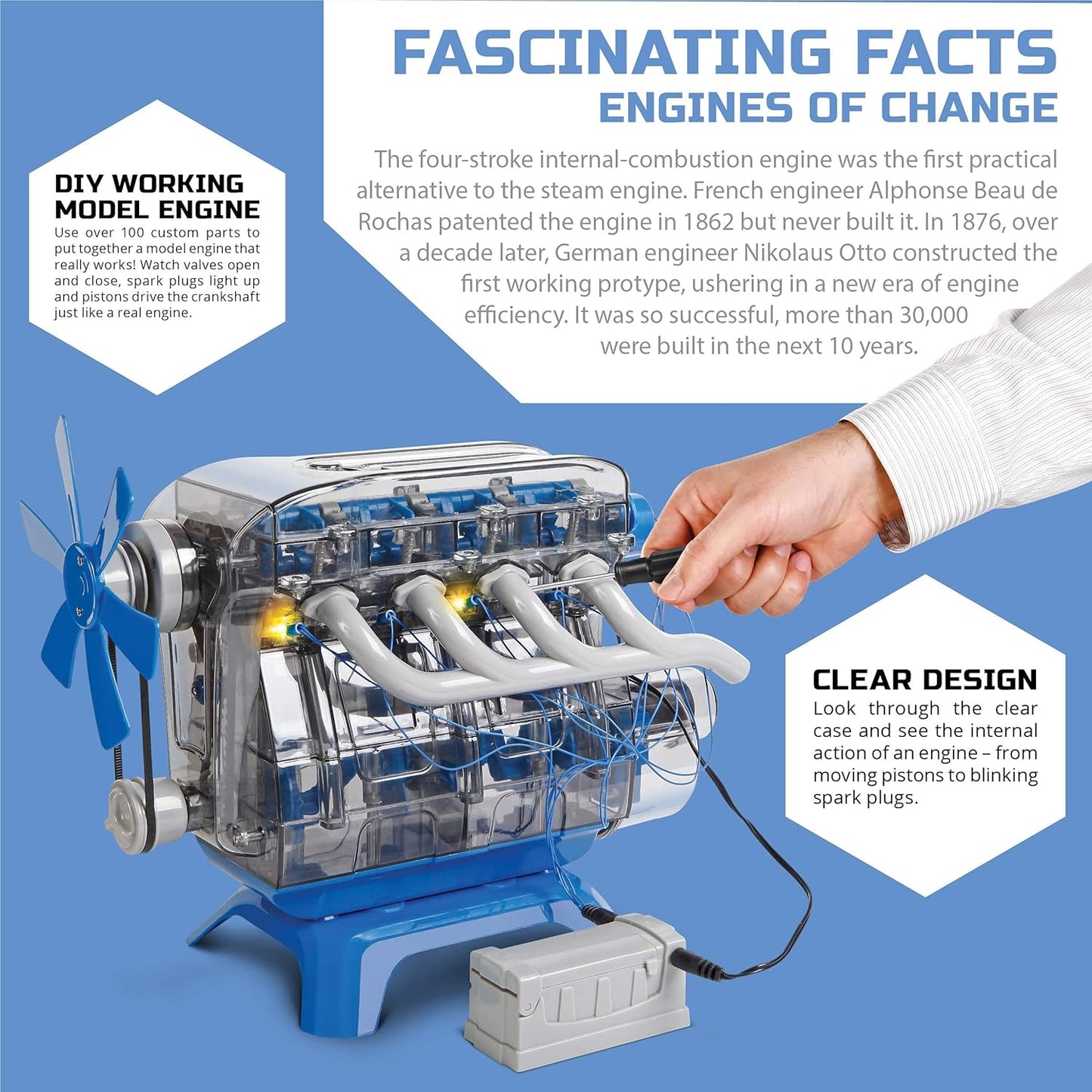 Discovery #MINDBLOWN Model Engine Kit