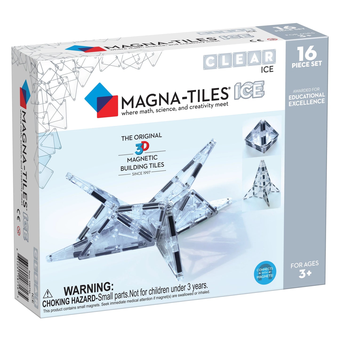 Magna-Tiles® ICE – 16-Piece Set