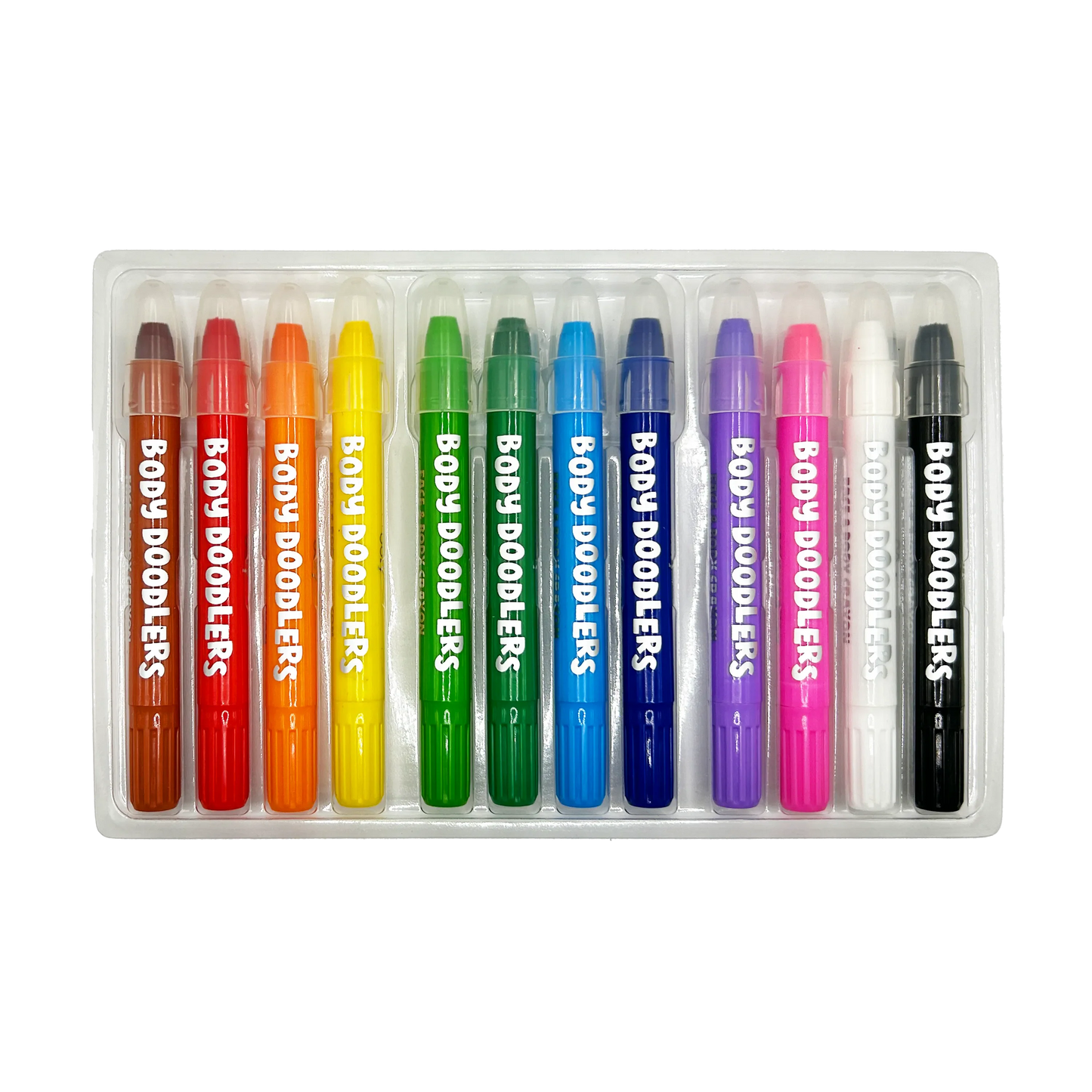 Body Doodlers: Face & Body Crayons (Set of 12)