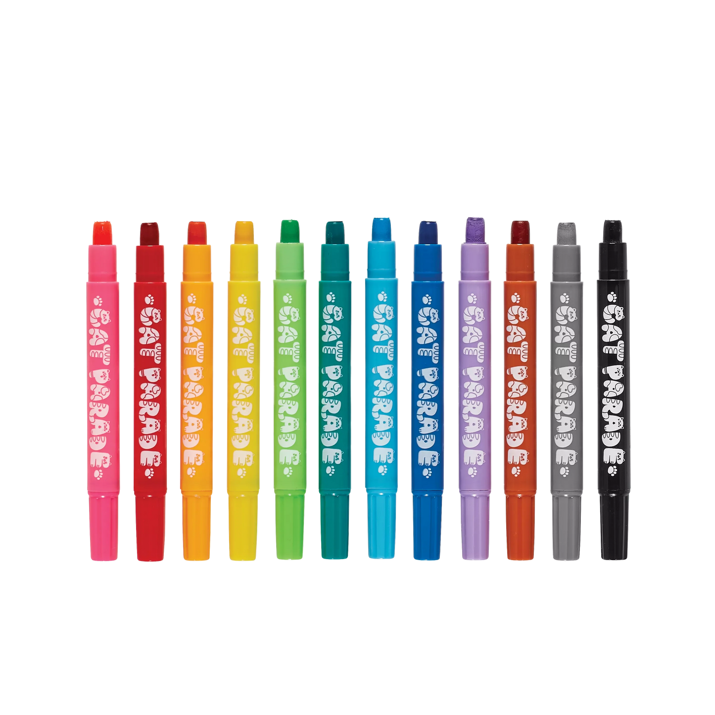 Cat Parade Watercolor Gel Crayons - Set of 12