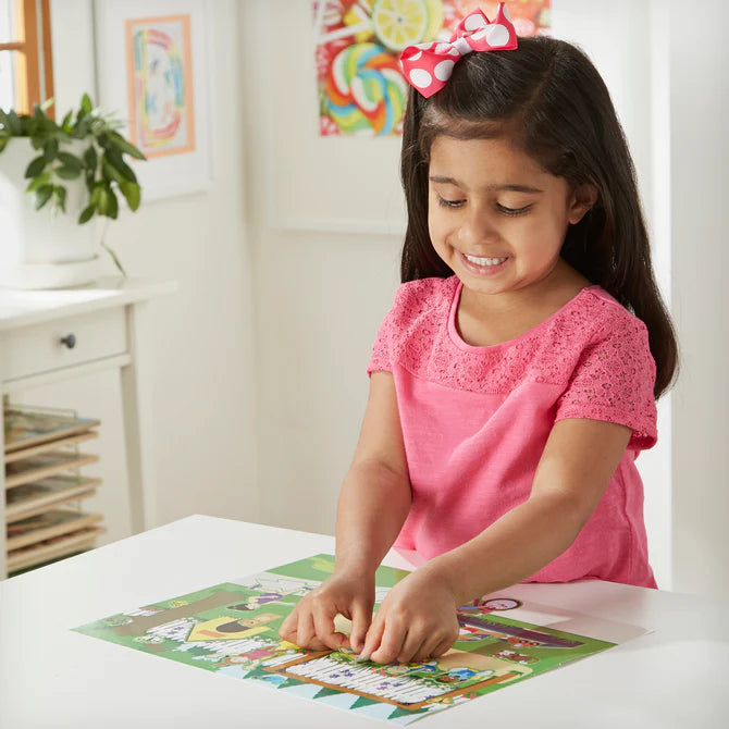 Reusable Sticker Pad Play House