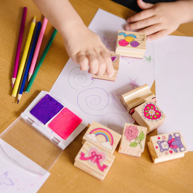 Wooden Stamp Set - Friendship