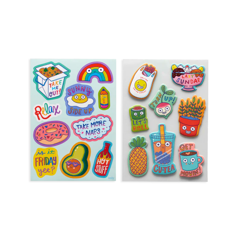 Sticker Stash - Quirky Fun