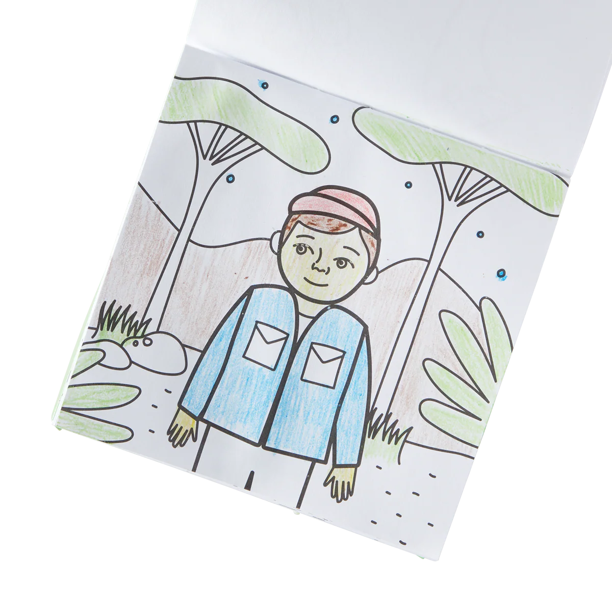 Carry Along Coloring Book Set - On Safari