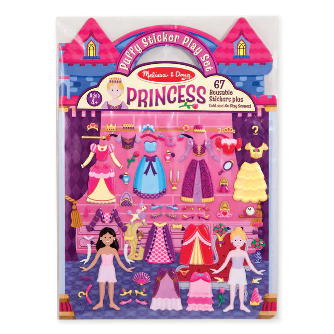 Puffy Sticker Activity Book - Princess