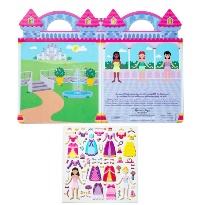 Puffy Sticker Activity Book - Princess
