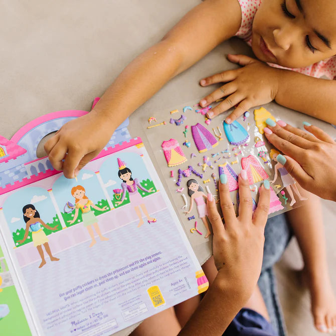 Puffy Sticker Activity Book - Princess