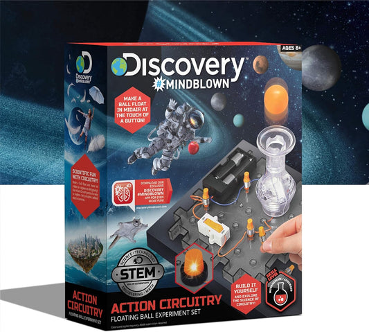Discovery #Mindblown Action Circuitry Floating Ball Experiment