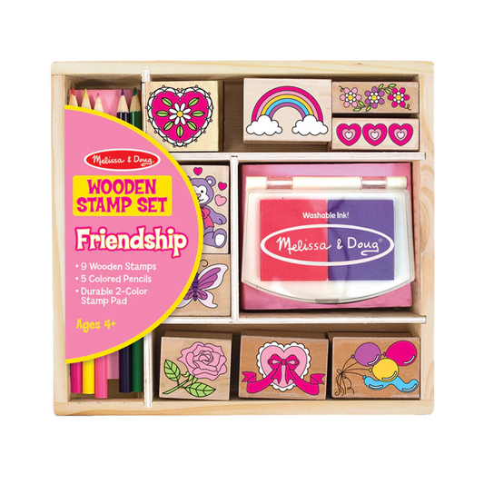 Wooden Stamp Set - Friendship