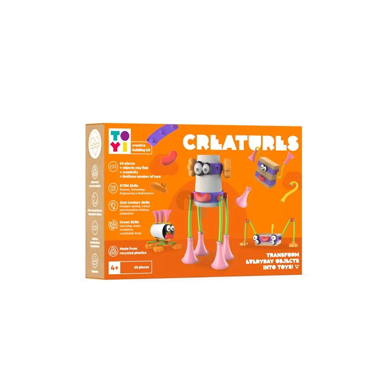 Toyi Creatures Character Building Kit