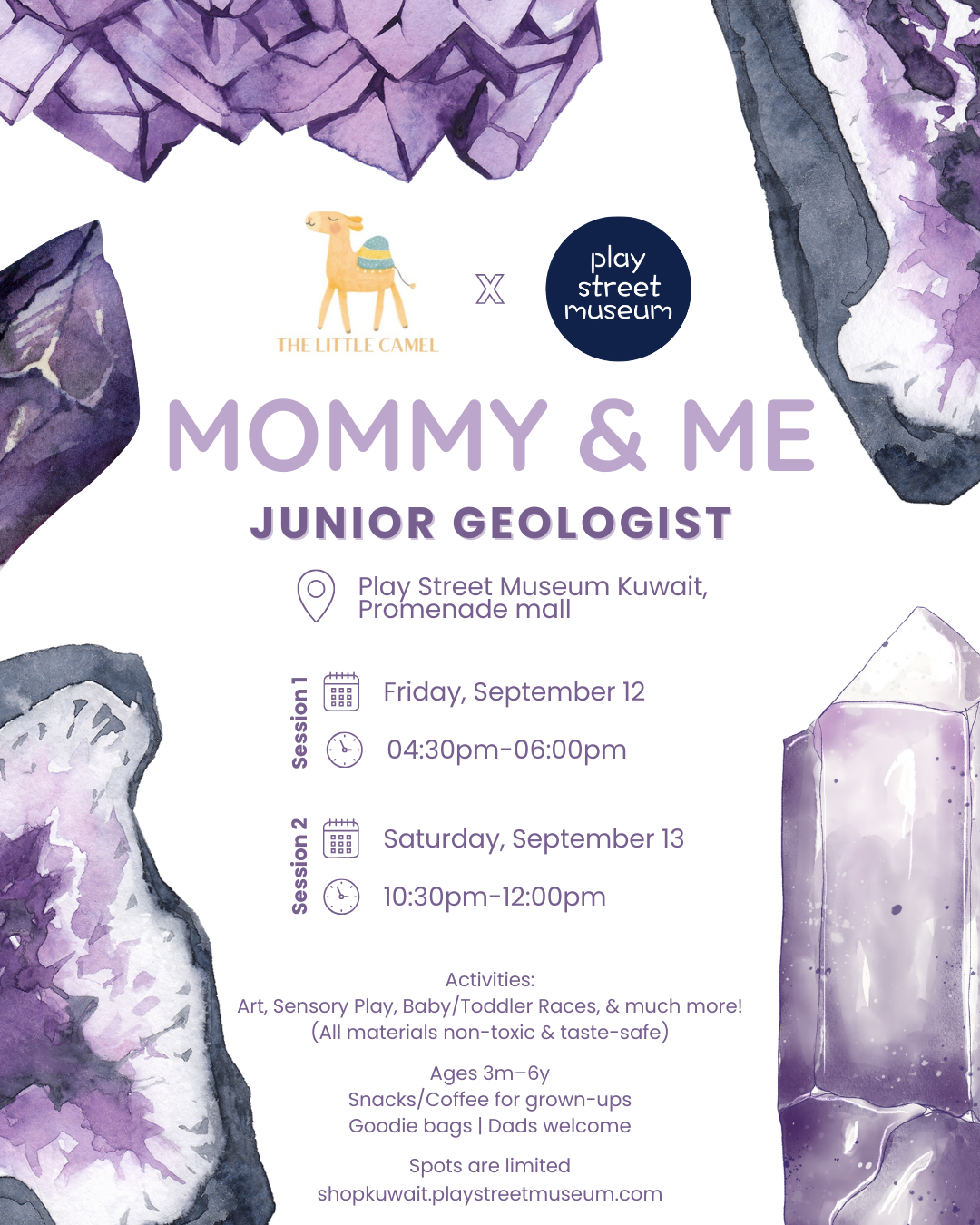 Junior Geologist: Mommy & Me