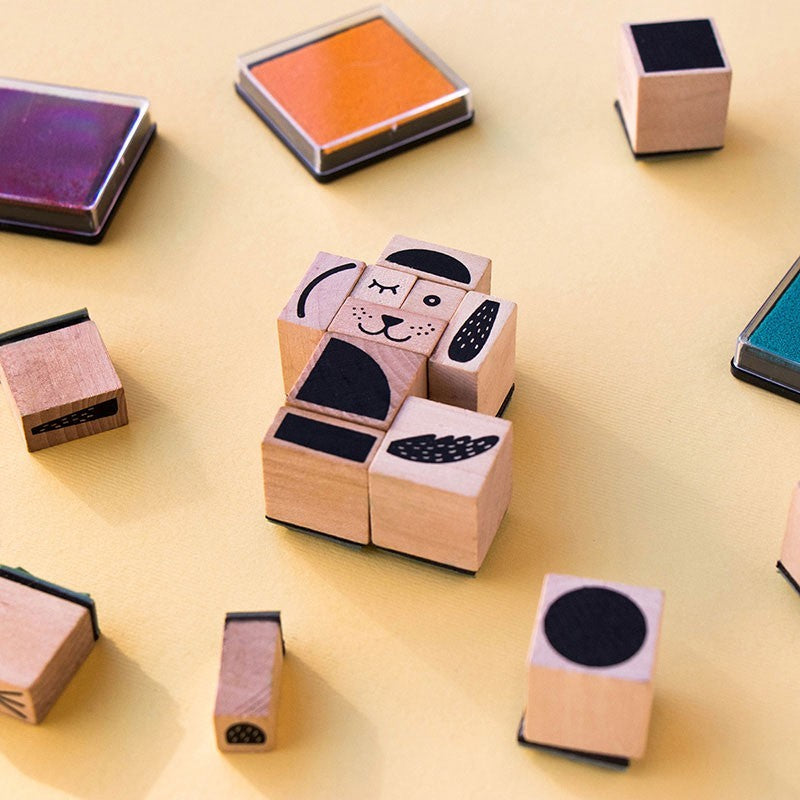 BAM! ANIMALS – Activity with Wooden Stamps by Londji