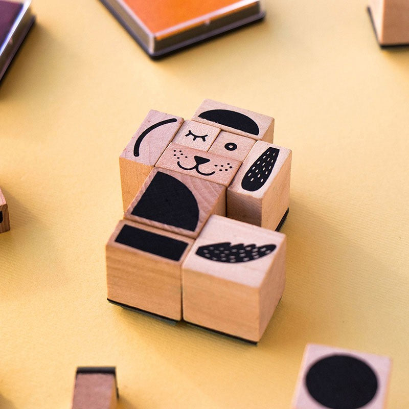 BAM! ANIMALS – Activity with Wooden Stamps by Londji
