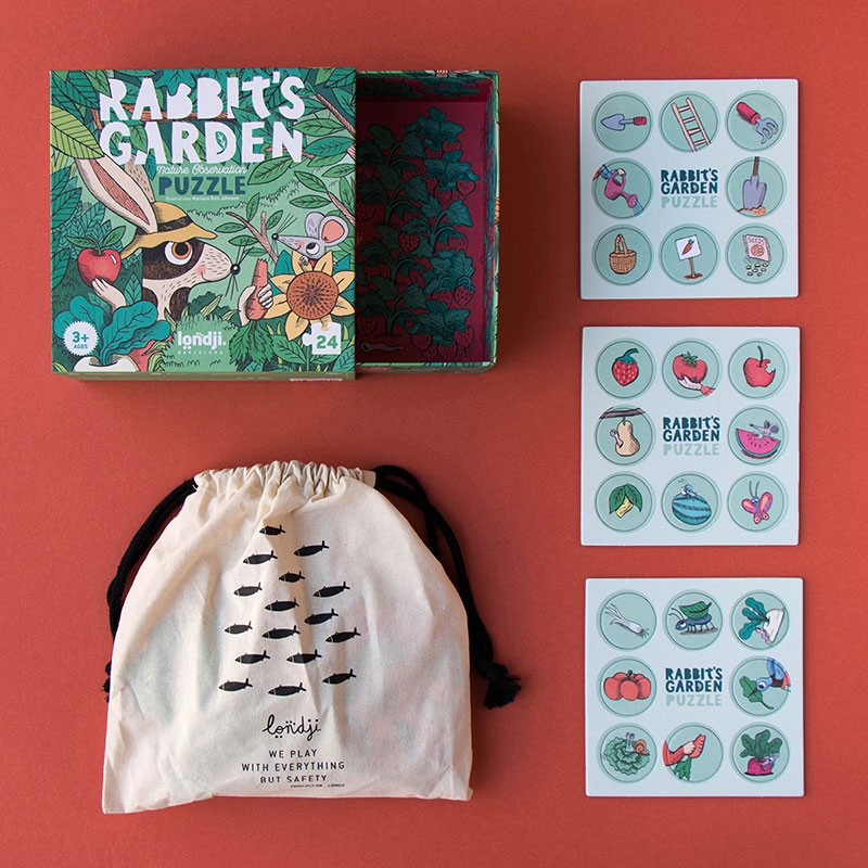 Puzzle: Rabbit’s Garden by Londji