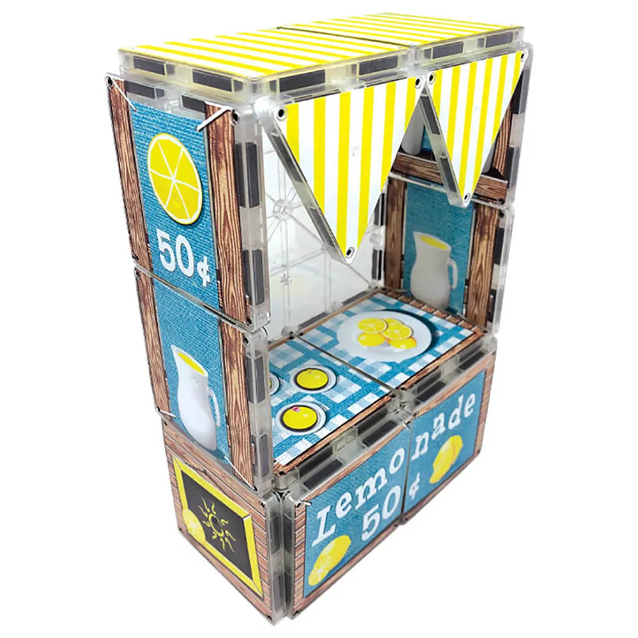 Magna-Tiles® Structures Dollars and Cents: Lemonade Stand