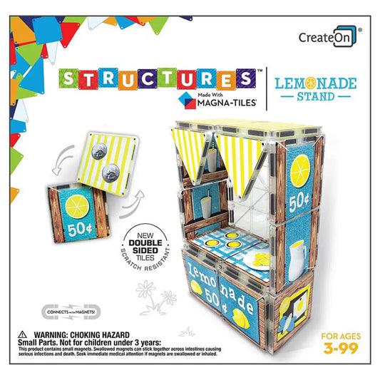 Magna-Tiles® Structures Dollars and Cents: Lemonade Stand