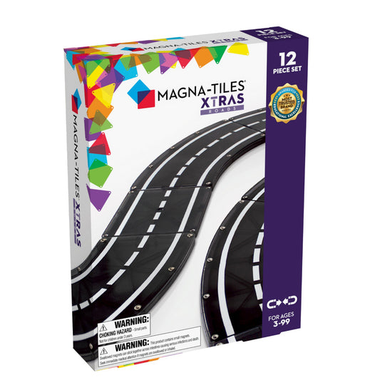 MAGNA-TILES® XTRA – Roads 12-Piece Set