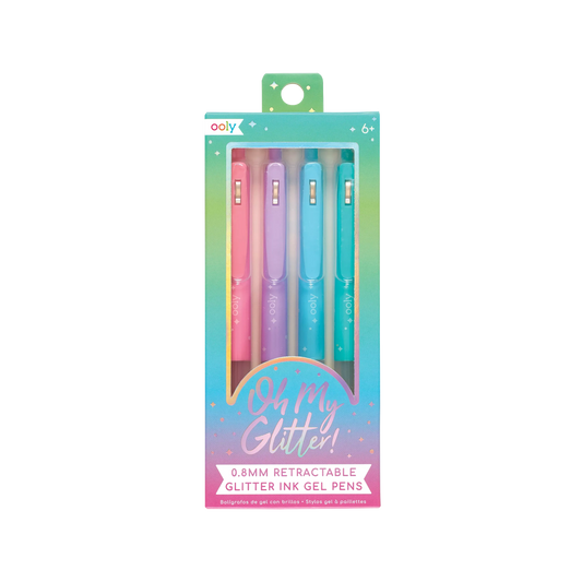 Oh My Glitter! Gel Pens - Set of 4