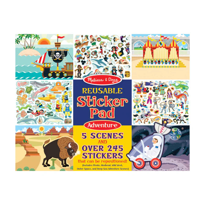 Reusable Sticker Pad - Adventure
