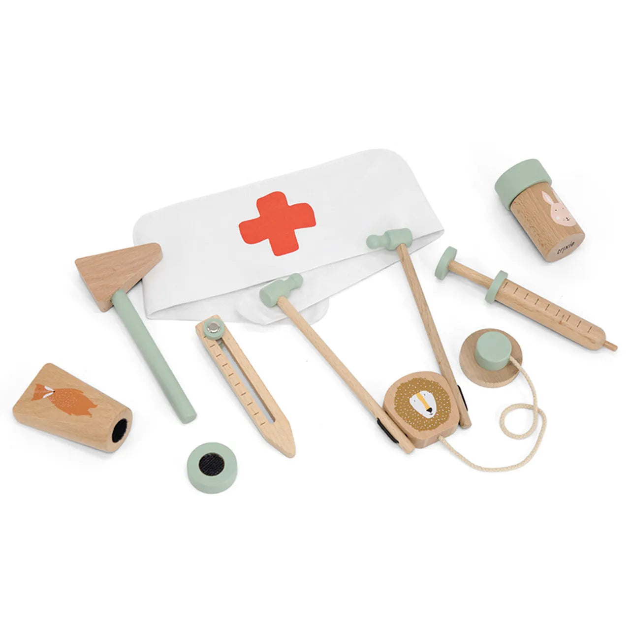 Wooden doctor set