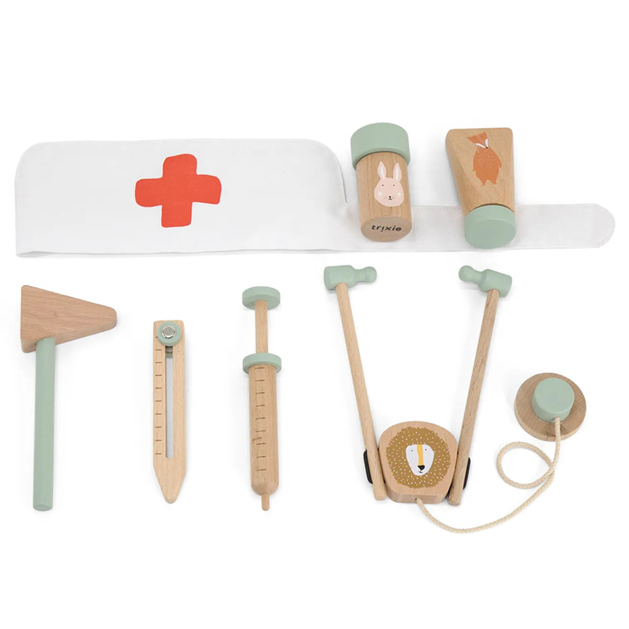 Wooden doctor set